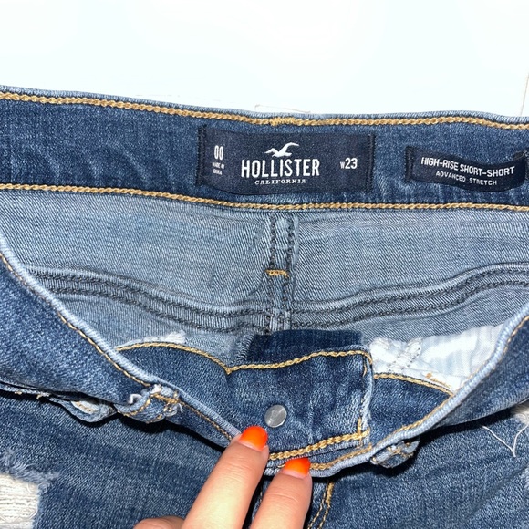 Ripped Denim Shorts - Picture 3 of 3